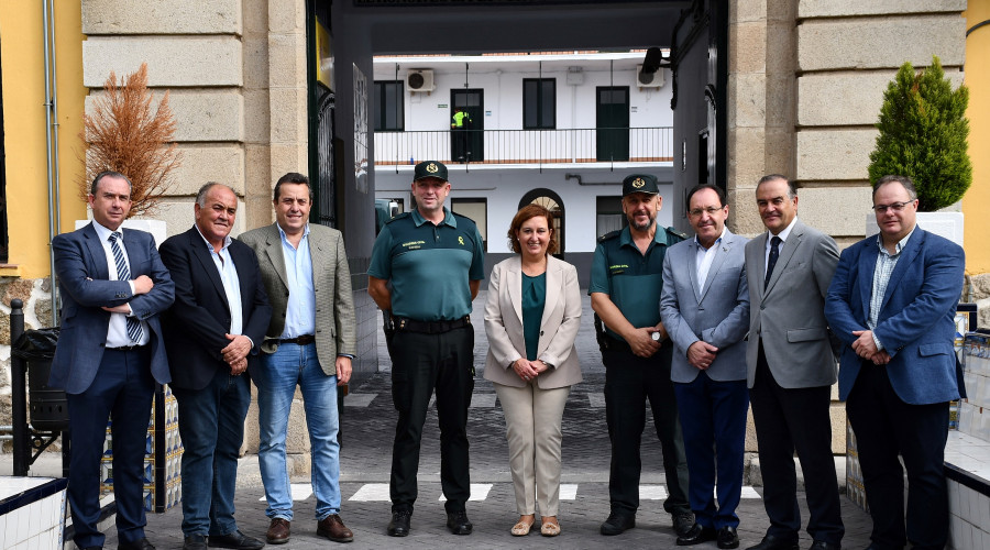 Fin de obras en el cuartel de la Guardia Civil en Talavera